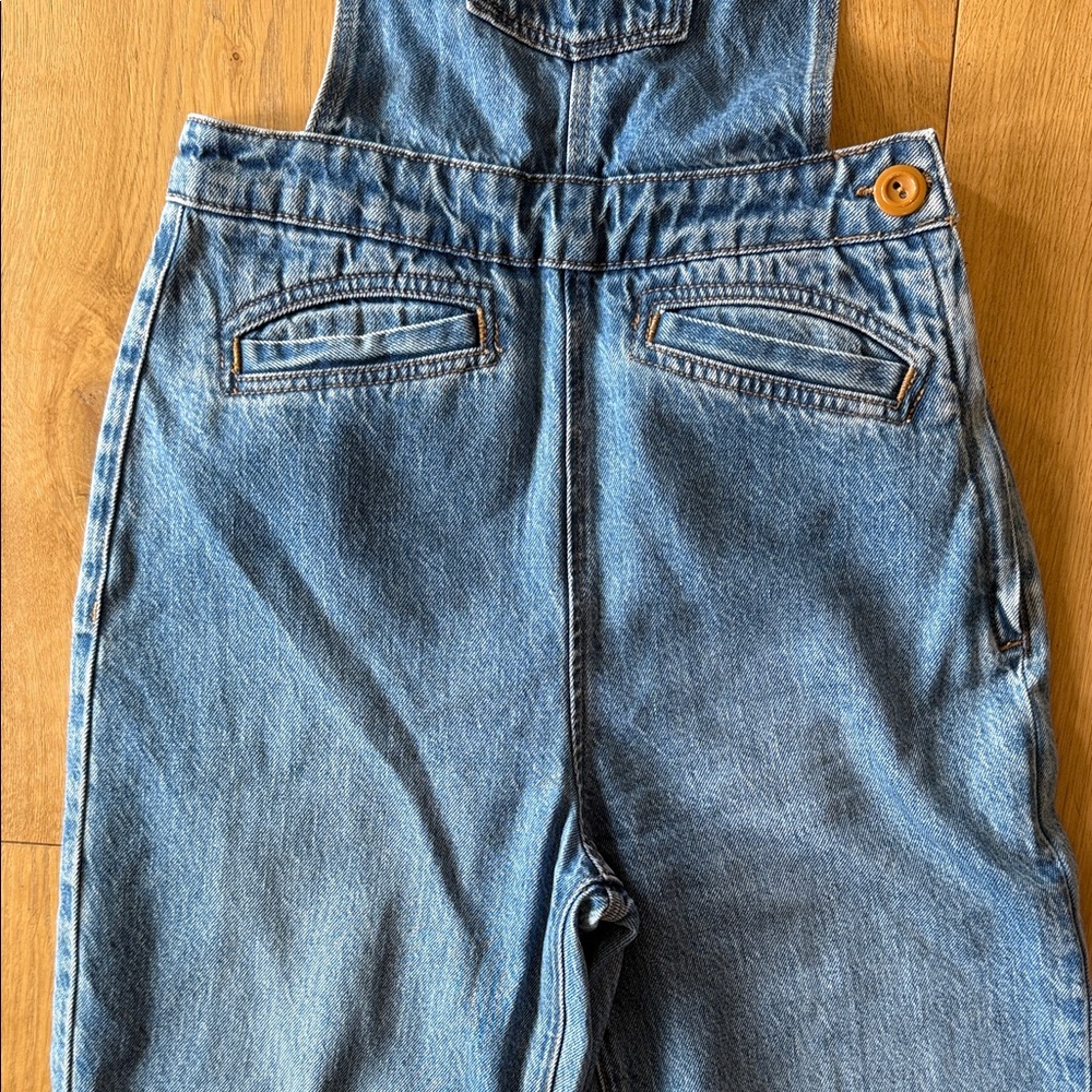 ROLLA'S Blue Retro Wide Leg Jumpsuit Overall - Picture 3 of 8